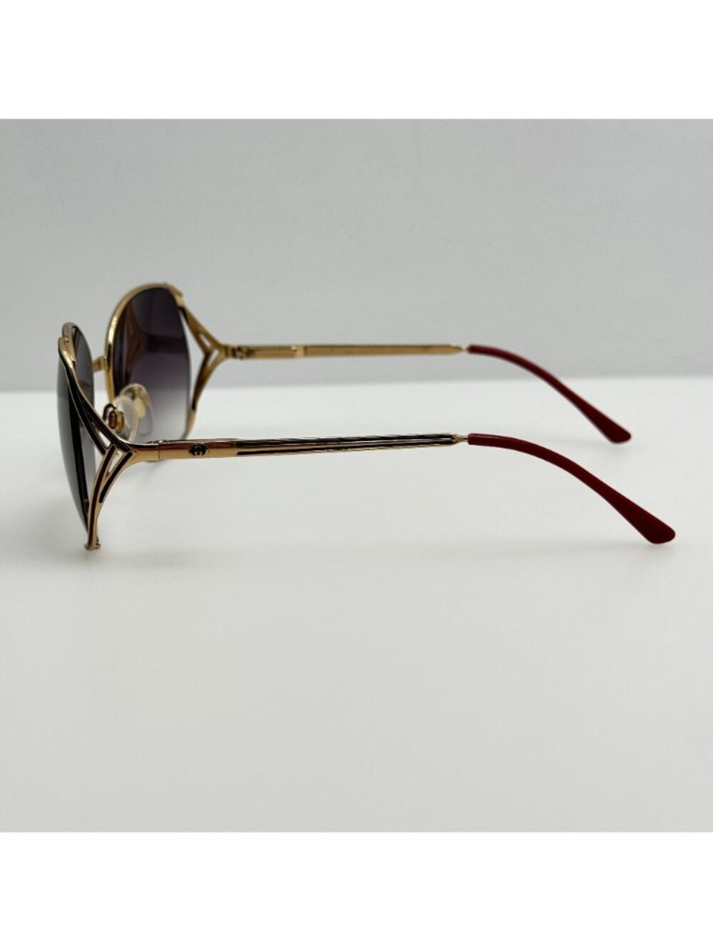 Gucci Sunglasses GG 2208 58-16-130 Vintage Retro Butterfly - Picture 4 of 8